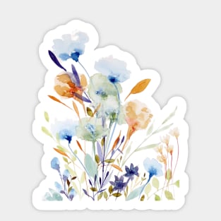 Autumn Flowers Sticker